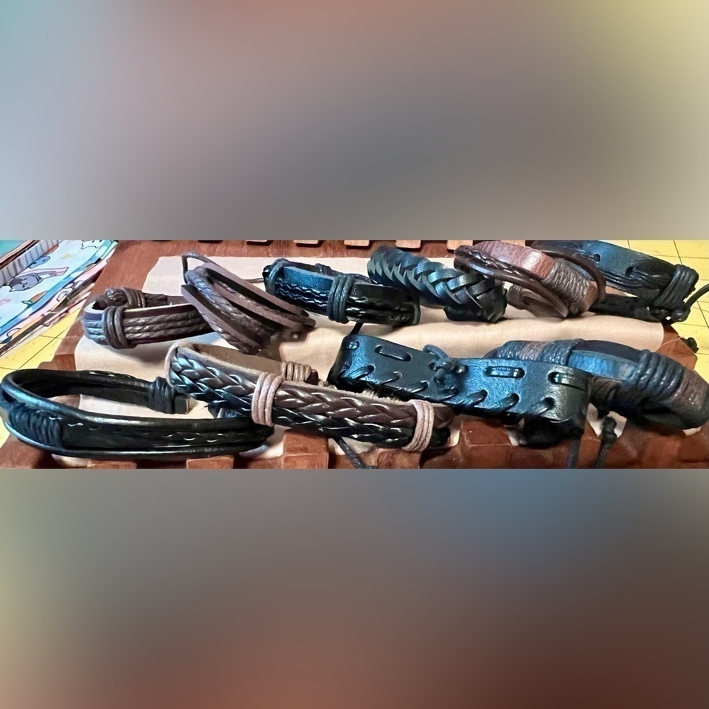 Set of 10 Adjustable Bracelets Brand New!